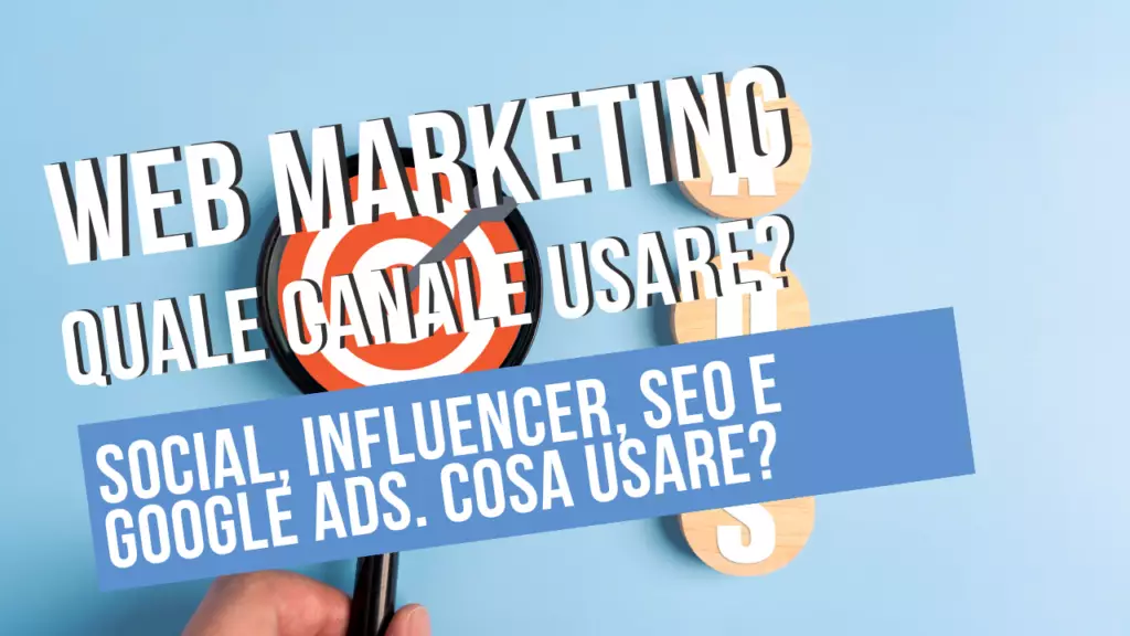 Concepts de marketing web et stratégies de référencement sur fond bleu.